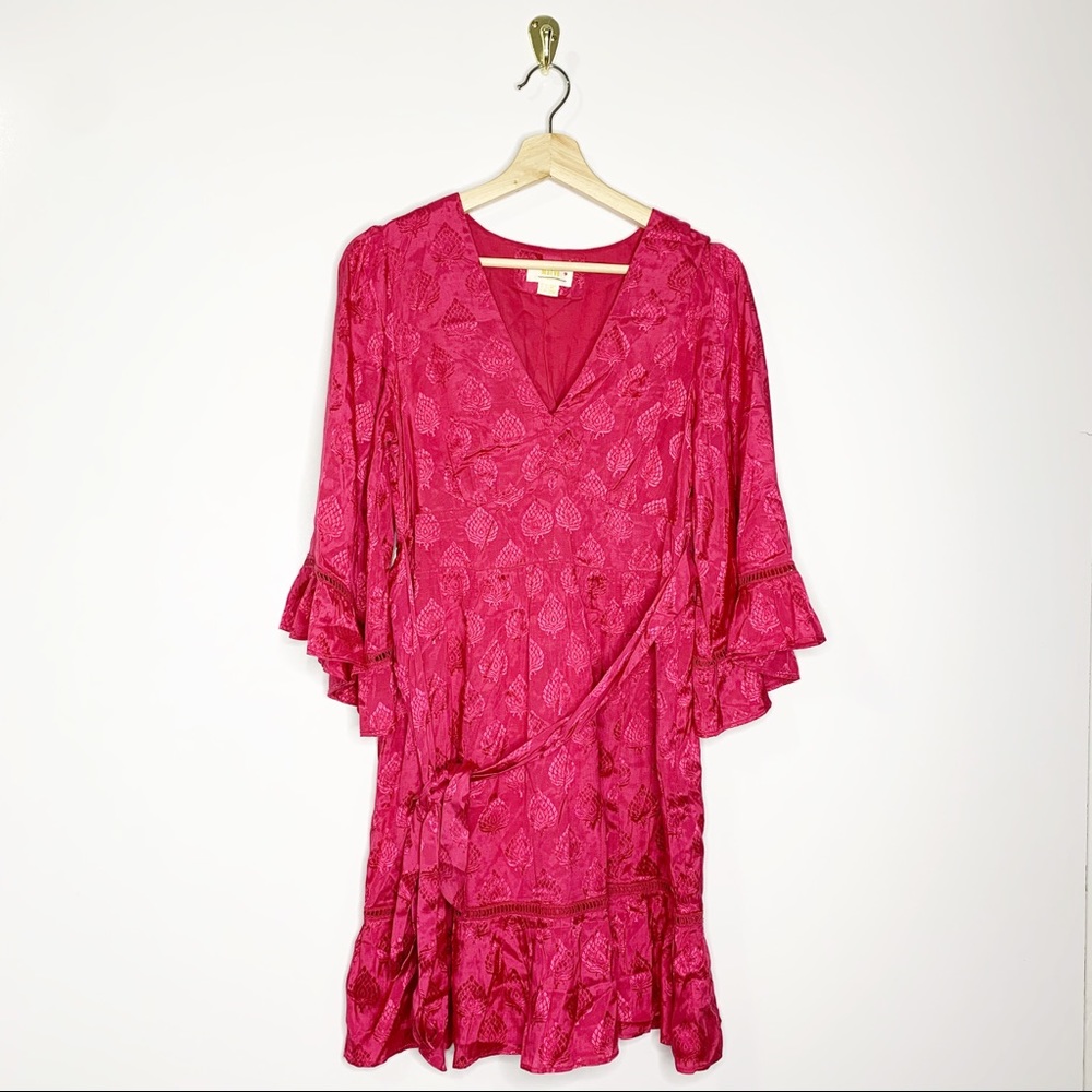 Anthropologie Maeve Christine Belted Dress - Picture 2 of 16